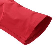 Kalhoty dámské 3/4 ALPINE PRO WEDERA softshellové červené