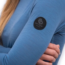 Triko dlouhé dámské SENSOR MERINO AIR riviera blue