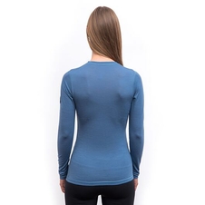 Triko dlouhé dámské SENSOR MERINO AIR riviera blue