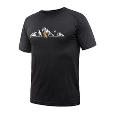 Triko krátké pánské SENSOR MERINO AIR RJ EVEREST černé