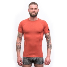 Triko krátké pánské SENSOR MERINO ACTIVE terracotta