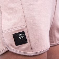 Kalhoty krátké dámské SENSOR MERINO UPPER traveller dusty pink