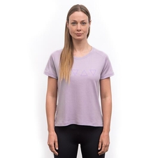 Triko krátké dámské SENSOR MERINO BLEND ELEMENTS mystic violet