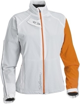 Bunda Salomon Momentum Softshell W white/orange