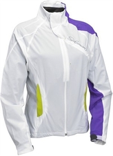 Bunda Salomon Nova Softshell W white/violet