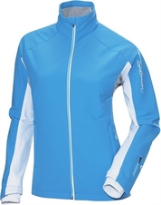 Bunda Salomon Momentum II Softshell W modro/bílá 10/11