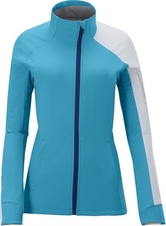 Bunda Salomon Momentum 3 Softshell W blue/white 12/13