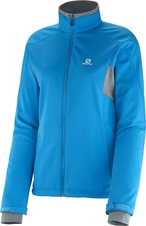 Bunda Salomon Active Softshell W methyl blue 14/15