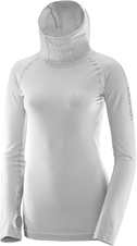 Triko Salomon Lightning PRO LS hoodie W vapor 17/18