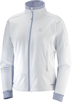 Bunda Salomon Lightning warm sshell W white/lilac gra