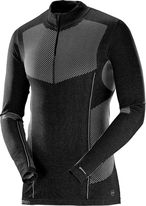 Triko Salomon Primo warm LS HZ M black 18/19