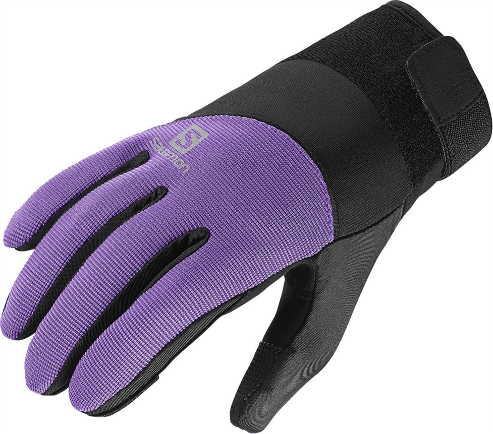 Rukavice Salomon Thermo W black/violet 14/15