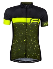 Dres Force SPRAY LADY kr. rukáv, army-fluo