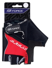 Rukavice FORCE GRIP gel, červené