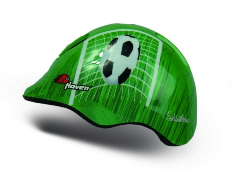 Dětská přilba HAVEN Dream Fotbal zelená