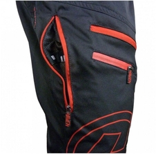 Kraťasy pánské HAVEN NAVAHO SLIMFIT černo/červené