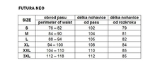 Kalhoty dlouhé unisex HAVEN FUTURA NEO černé