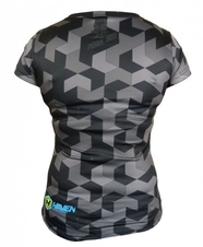 Dres krátký dámský HAVEN PEARL NEO černo/modrý