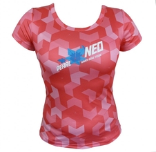 Dres krátký dámský HAVEN PEARL NEO růžovo/modrý