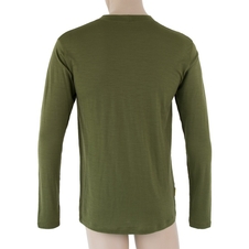 Triko dlouhé pánské SENSOR MERINO ACTIVE PT TRACK safari