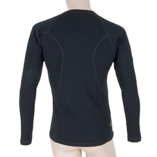 Triko dlouhé pánské SENSOR MERINO DOUBLE FACE černé