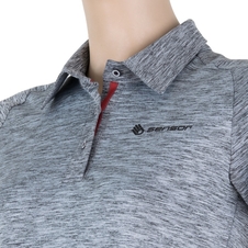 Triko krátké dámské SENSOR MOTION polo šedé