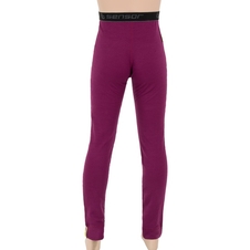Spodky dlouhé dětské SENSOR MERINO DOUBLE FACE lilla