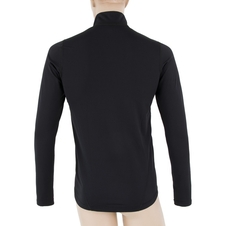 Triko dlouhé pánské SENSOR THERMO zip vzor/černé