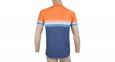 Dres krátký pánský SENSOR SUMMER STRIPE modro/oranžový