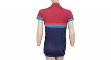 Dres krátký dámský SENSOR SUMMER STRIPE modrá/lilla