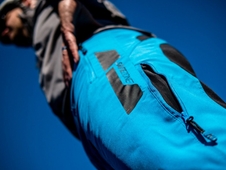 Kalhoty dlouhé pánské HAVEN RIDE-KI modrá/černá