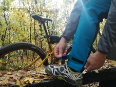 Kalhoty dlouhé pánské HAVEN RIDE-KI modrá/černá