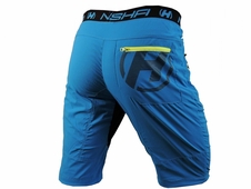 Kraťasy unisex HAVEN NALISHA SHORT modro/žluté