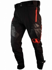 Kalhoty dlouhé unisex HAVEN RAINBRAIN LONG černo/červené
