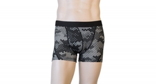 Boxerky SENSOR MERINO IMPRESS černé/honeycomb