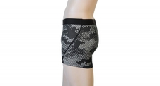 Boxerky SENSOR MERINO IMPRESS černé/honeycomb