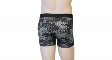 Boxerky SENSOR MERINO IMPRESS černé/honeycomb