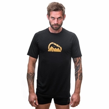 Triko krátké pánské SENSOR MERINO AIR PT SUMMIT černé