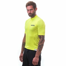 Dres krátký pánský SENSOR CYKLO COOLMAX ENTRY neon žlutá