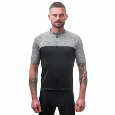 Dres krátký pánský SENSOR CYKLO COOLMAX černo/šedý