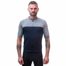 Dres krátký pánský SENSOR CYKLO COOLMAX deep blue/šedá