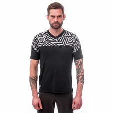 Dres krátký pánský SENSOR HELIUM černá/stars