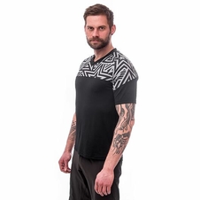Dres krátký pánský SENSOR HELIUM černá/stars