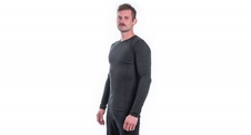 Triko dlouhé pánské SENSOR MERINO BOLD antracitové