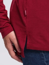 Triko dlouhé dámské LOAP ABRISIMA vínové