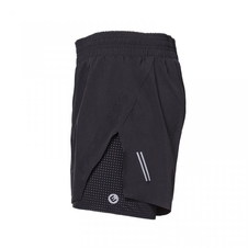 Kalhoty krátké dámské Progress CARRERA SHORTS 2v1 černé
