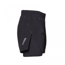 Kalhoty krátké dámské Progress CARRERA SHORTS 2v1 černé