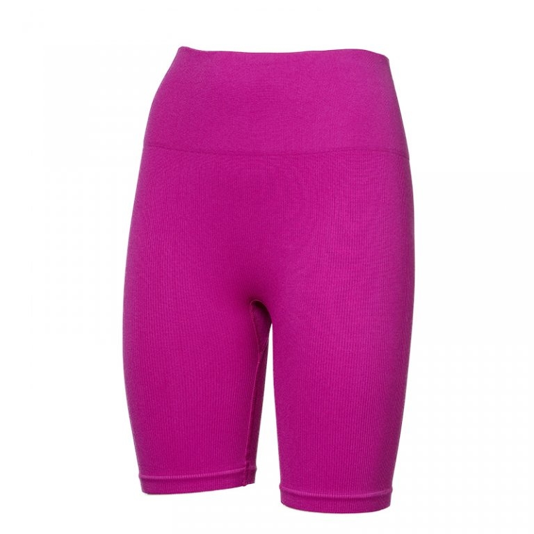 Kalhoty krátké dámské Progress NOVA SHORTS bezešvé fuchsie