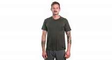 Triko krátké pánské SENSOR MERINO AIR TRAVELLER olivové