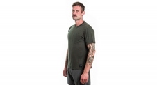 Triko krátké pánské SENSOR MERINO AIR TRAVELLER olivové
